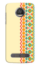Ethnic Seamless Moto Z2 Play Hard Case Back Cover by Casekaro