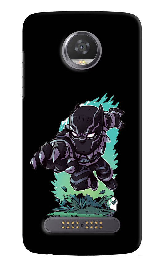 Black Panther Moto Z2 Play Hard Case Back Cover by Casekaro