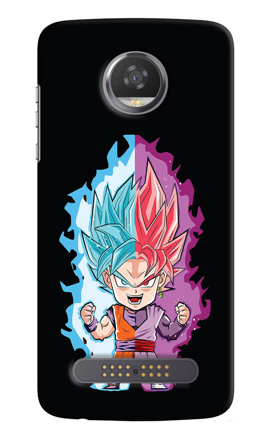 Chota Goku Moto Z2 Play Hard Case Back Cover by Casekaro