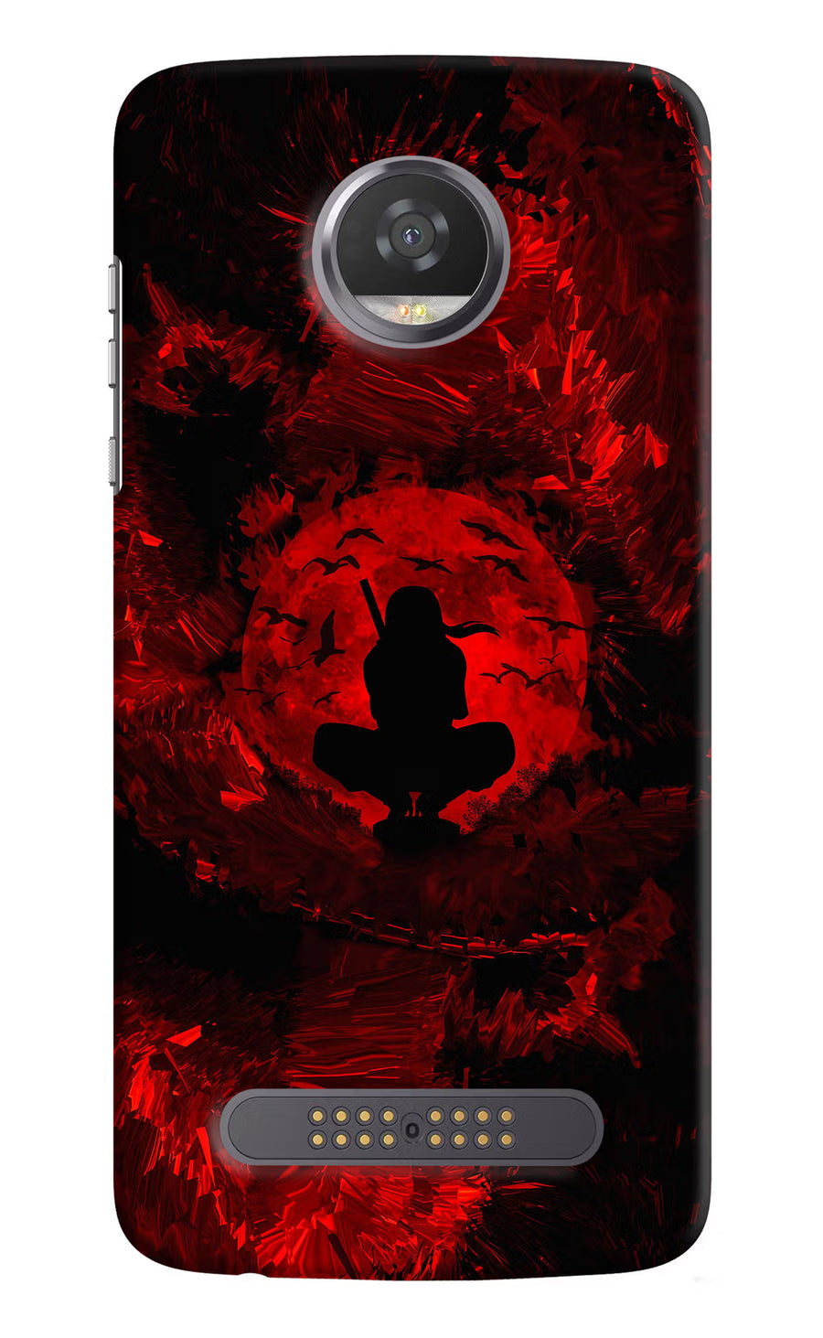 Itachi Uchiha Moto Z2 Play Back Cover, Hard case