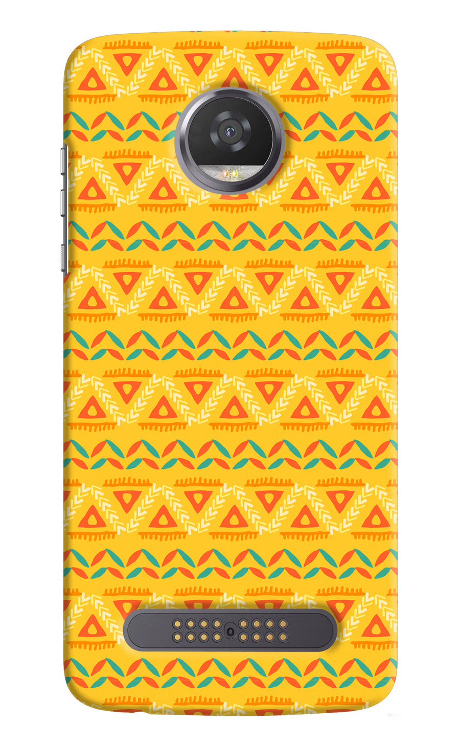 Tribal Pattern Moto Z2 Play Back Cover, Hard case