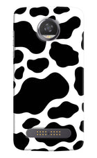 Cow Spots Moto Z2 Play Hard Case Back Cover by Casekaro