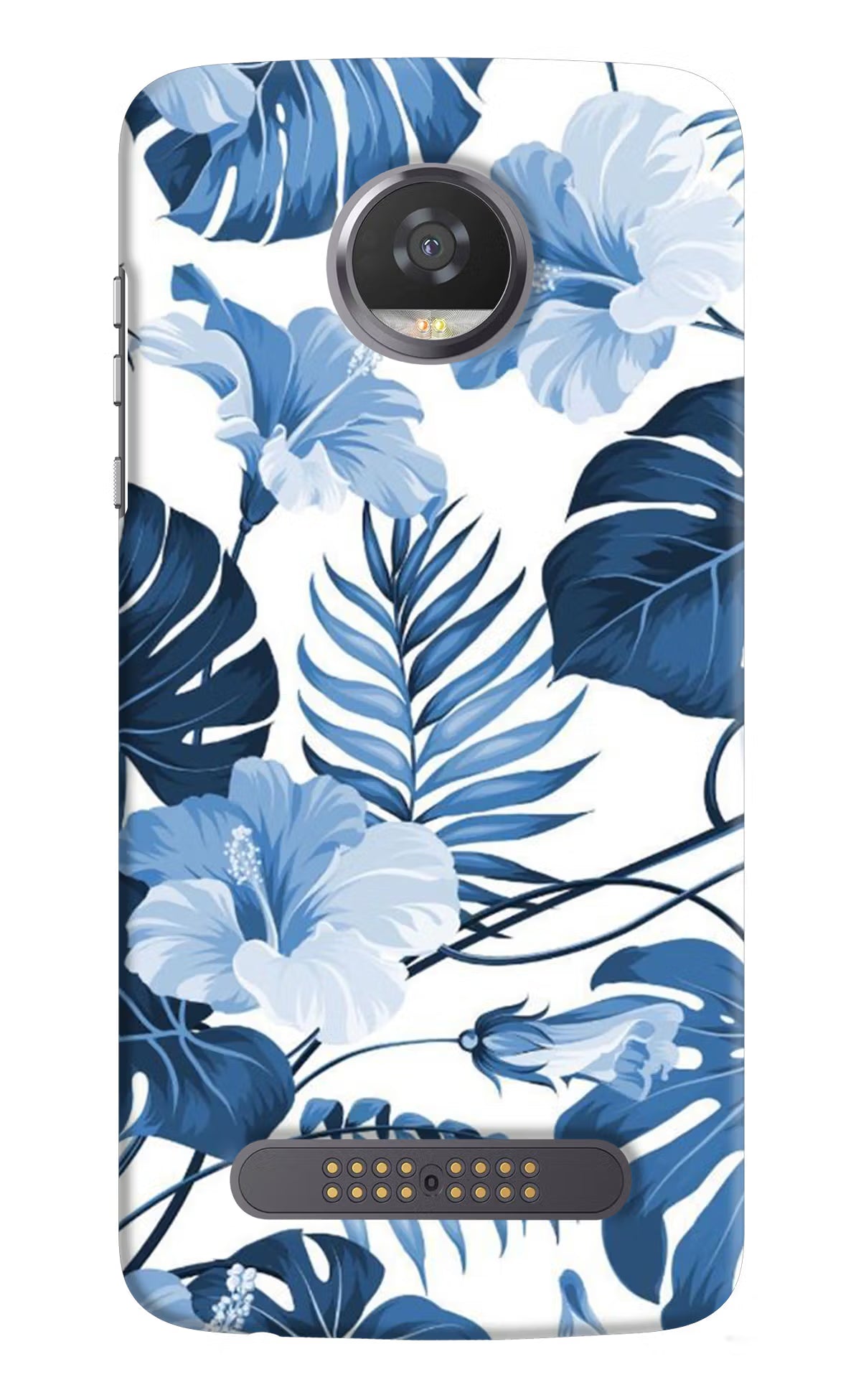 Fabric Art Moto Z2 Play Hard Case Back Cover by Casekaro