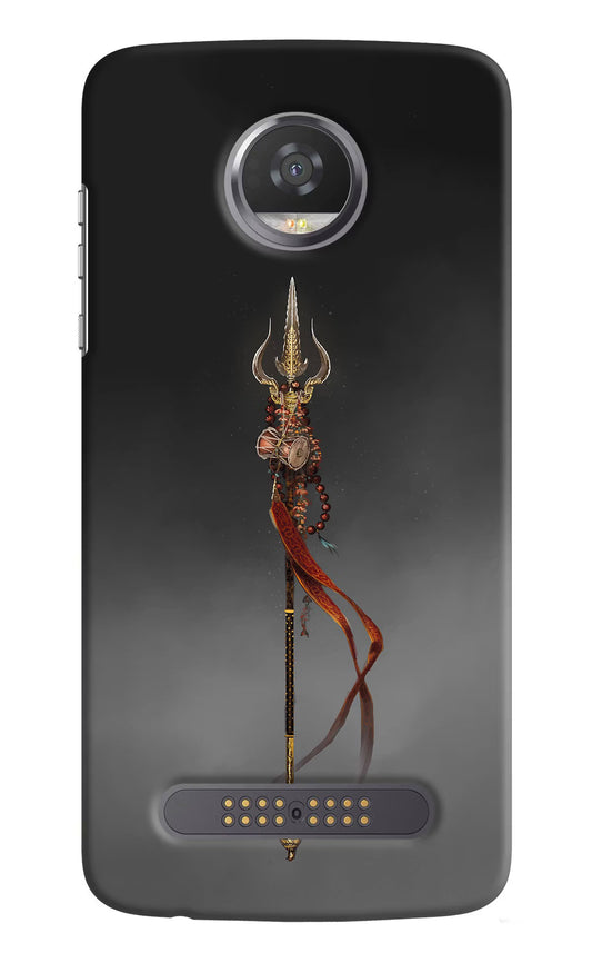 Shiv Trishul Moto Z2 Play Hard Case Back Cover by Casekaro