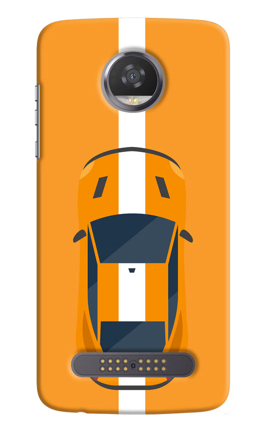 Highway Pursuit Moto Z2 Play Hard Case Back Cover by Casekaro
