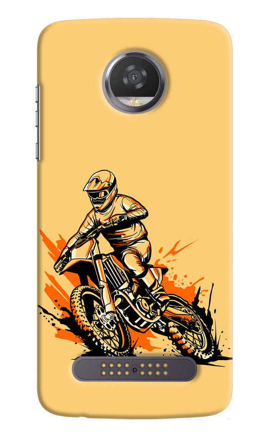 Off-Road Fury Moto Z2 Play Hard Case Back Cover by Casekaro