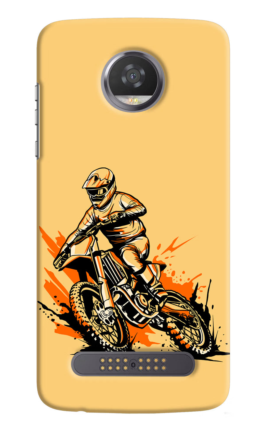 Off-Road Fury Moto Z2 Play Back Cover, Hard case