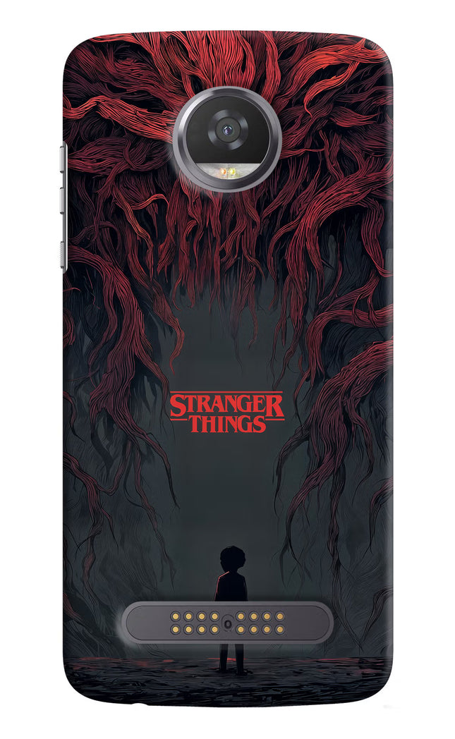 Ordinary Things Dark Side Moto Z2 Play Hard Case Back Cover by Casekaro