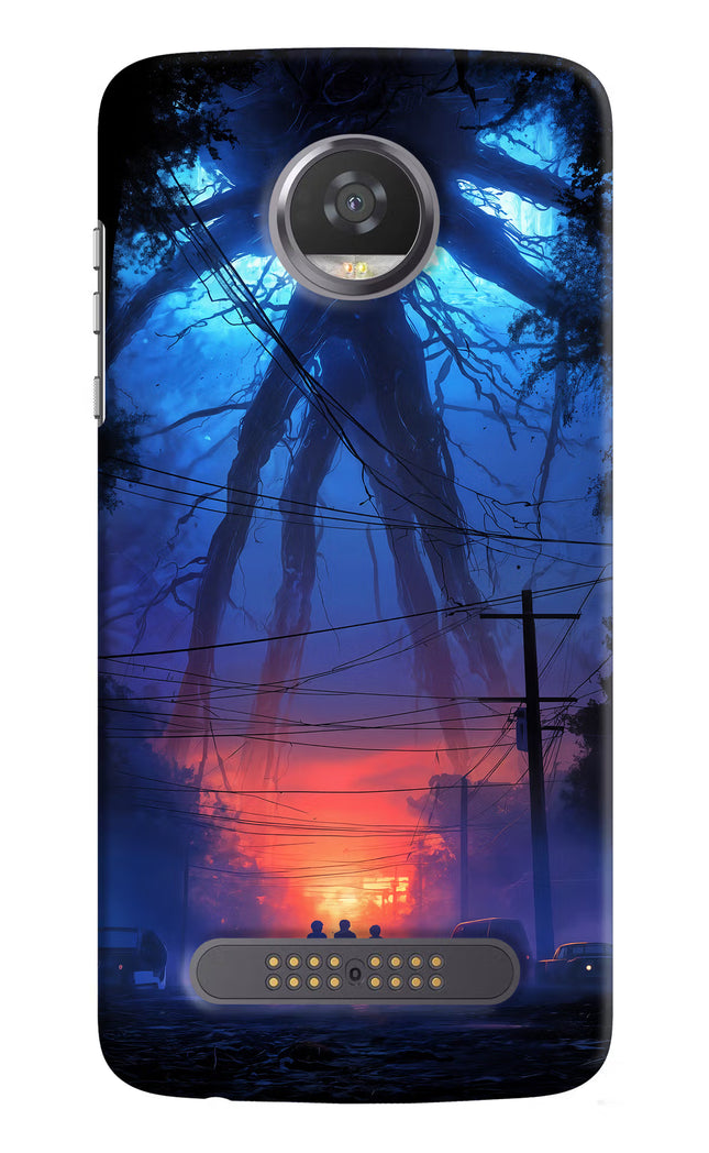 Ordinary Things Shadow Moto Z2 Play Hard Case Back Cover by Casekaro