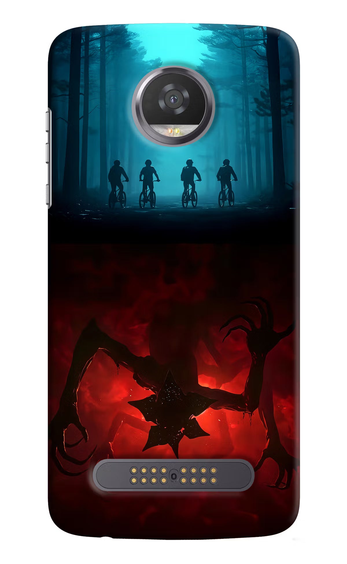 Ordinary Things Downside Up Moto Z2 Play Hard Case Back Cover by Casekaro