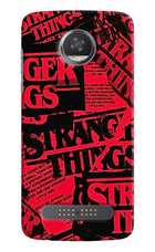 Ordinary Things Moto Z2 Play Hard Case Back Cover by Casekaro