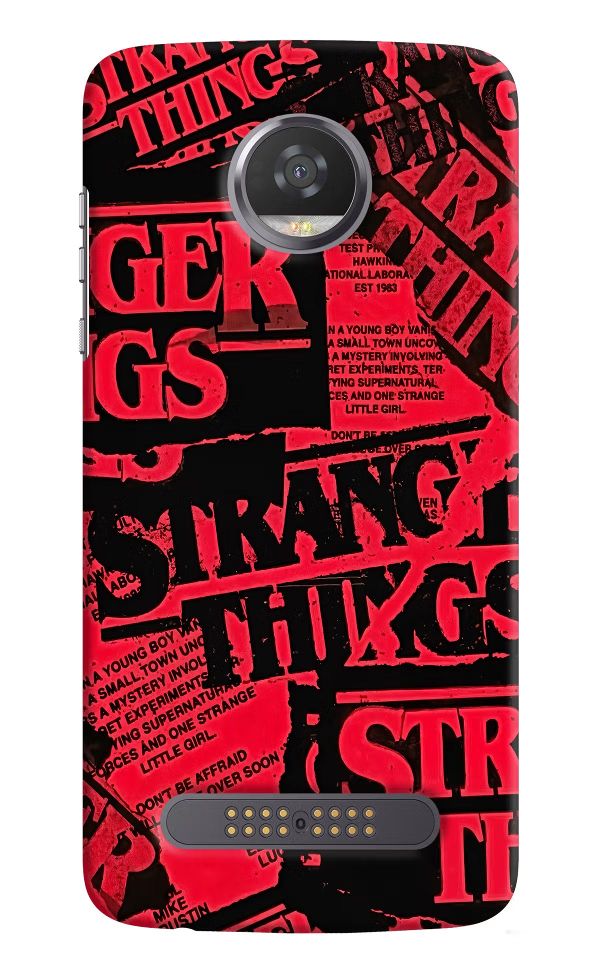 Ordinary Things Moto Z2 Play Hard Case Back Cover by Casekaro