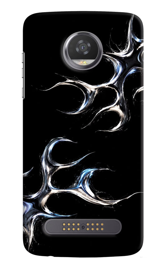 Chrome Tribal Moto Z2 Play Hard Case Back Cover by Casekaro