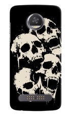 Dead Stack Moto Z2 Play Hard Case Back Cover by Casekaro