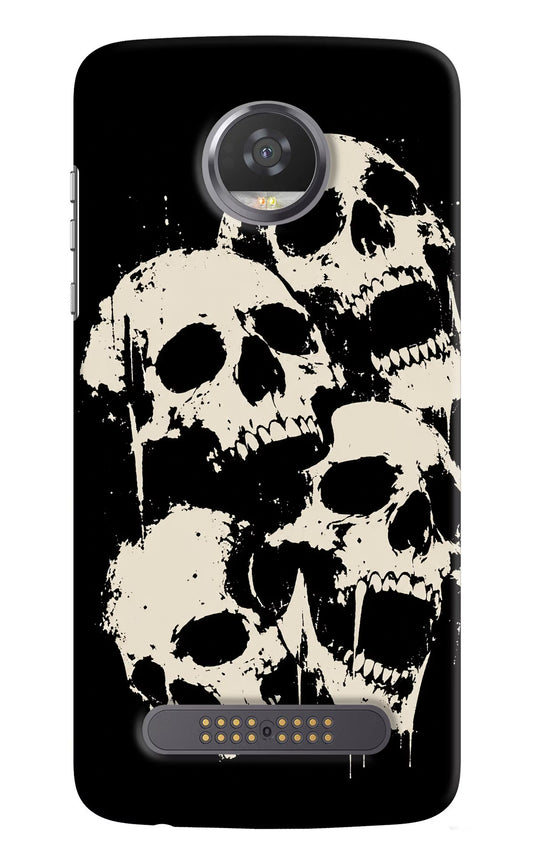 Dead Stack Moto Z2 Play Hard Case Back Cover by Casekaro