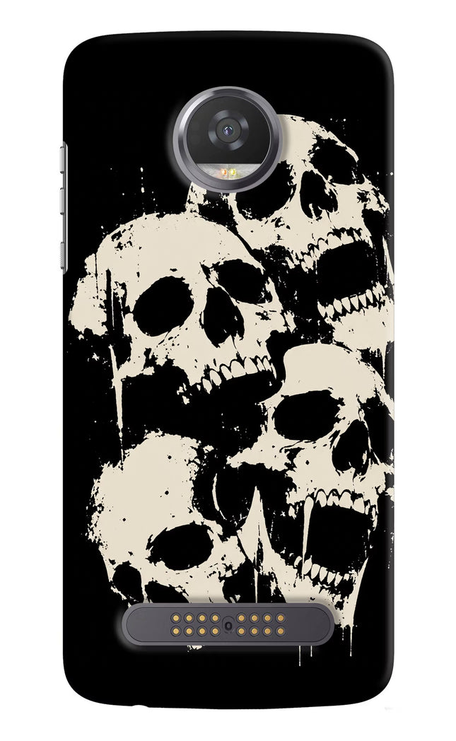 Dead Stack Moto Z2 Play Hard Case Back Cover by Casekaro