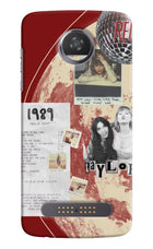 Taylor Swift Moto Z2 Play Hard Case Back Cover by Casekaro