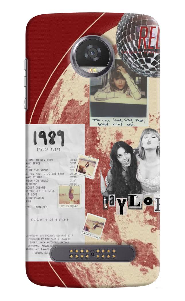 Taylor Swift Moto Z2 Play Hard Case Back Cover by Casekaro