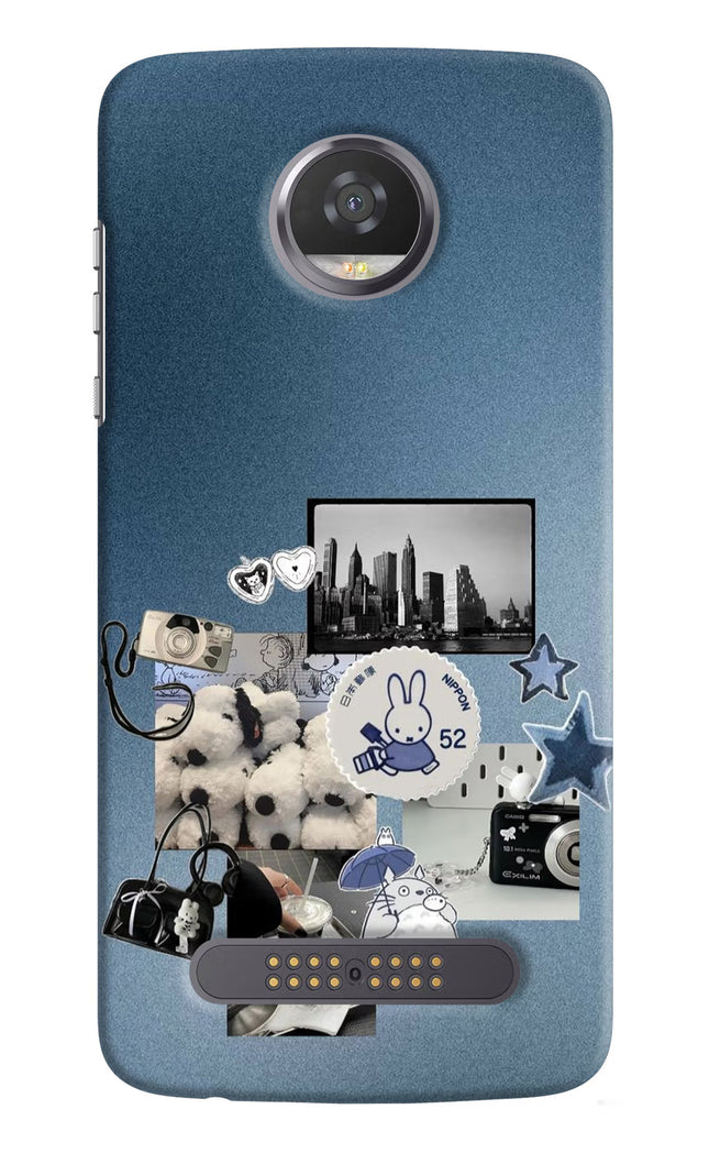 Miffy Moto Z2 Play Hard Case Back Cover by Casekaro