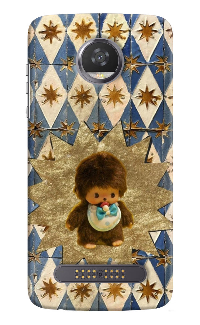 Woodooo Moto Z2 Play Hard Case Back Cover by Casekaro