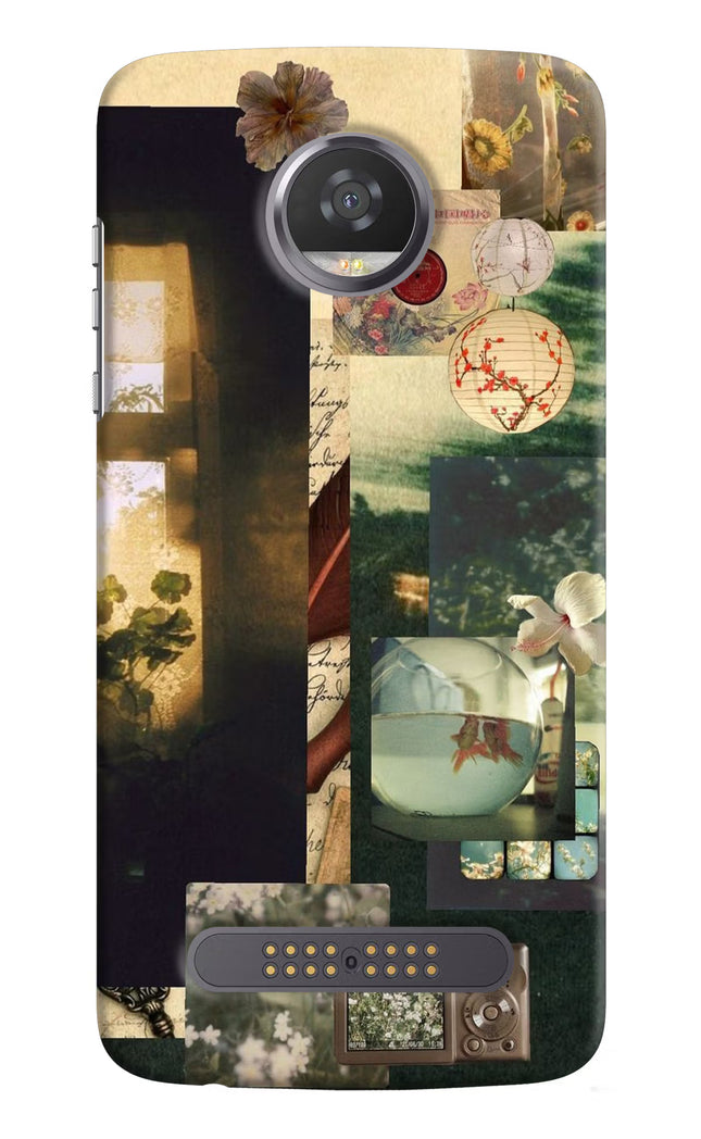 Summer Moto Z2 Play Hard Case Back Cover by Casekaro