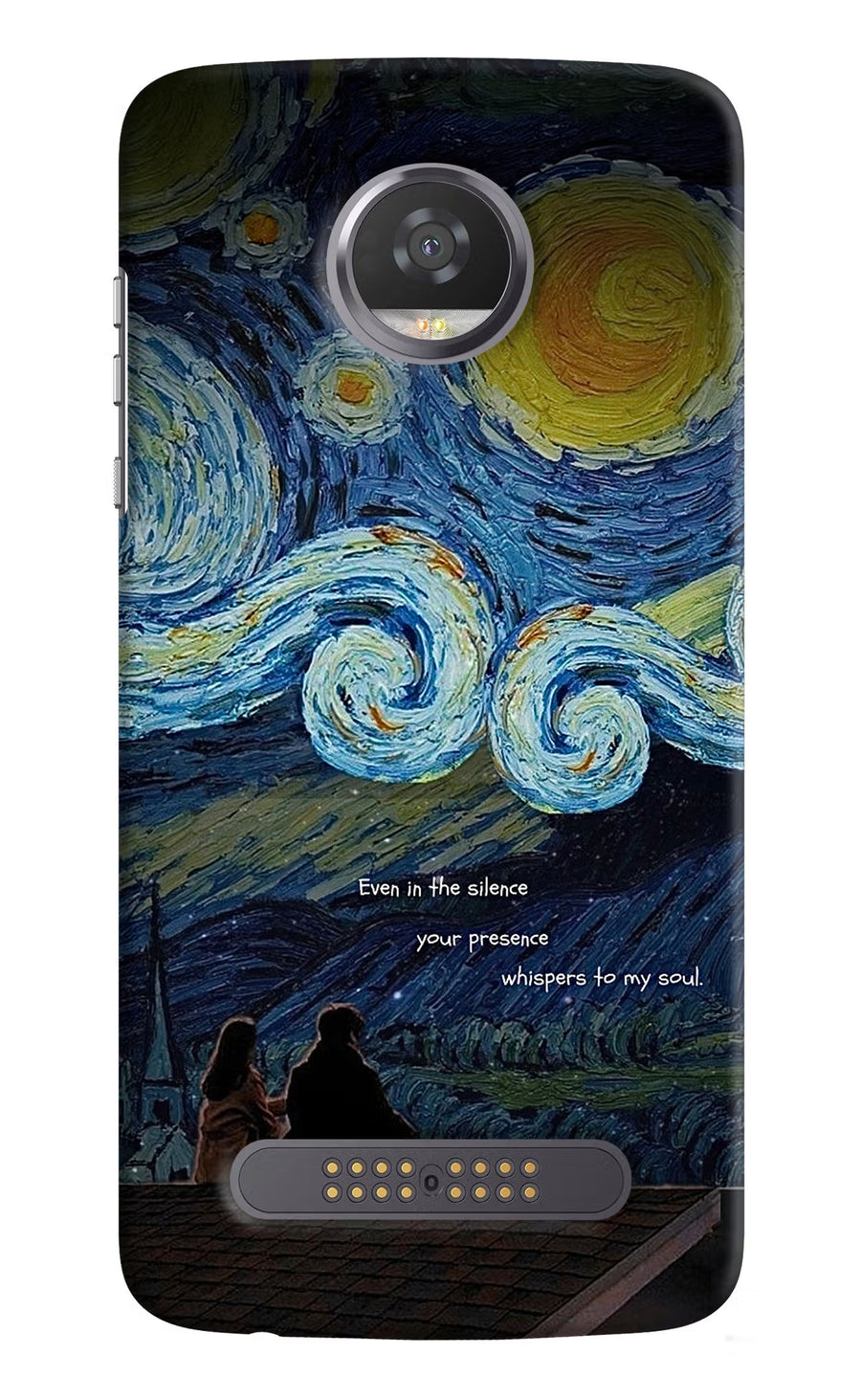 Softcore Moto Z2 Play Back Cover, Hard case