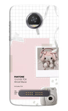 Pantone Asthetic Moto Z2 Play Hard Case Back Cover by Casekaro