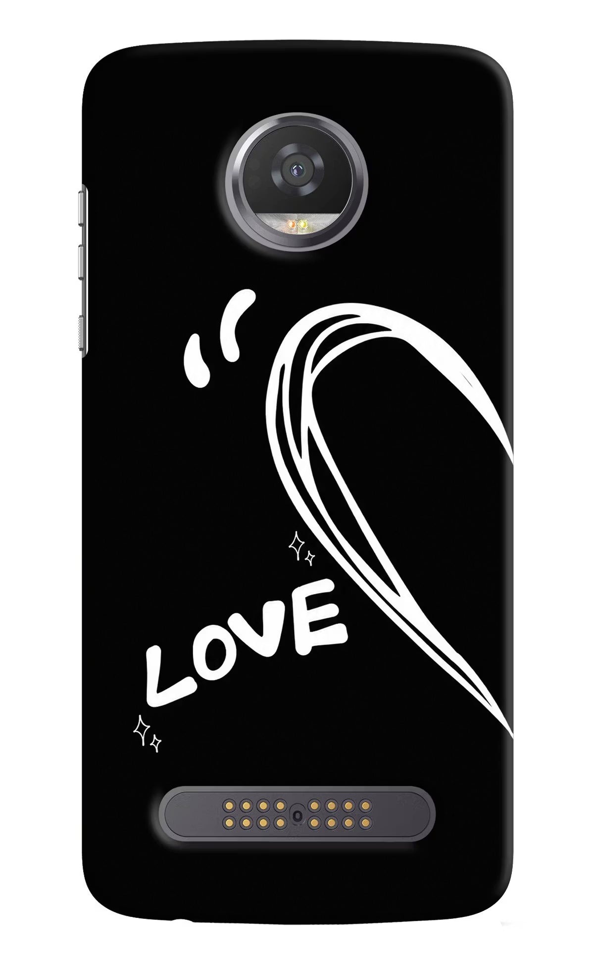 Love Line Moto Z2 Play Back Cover