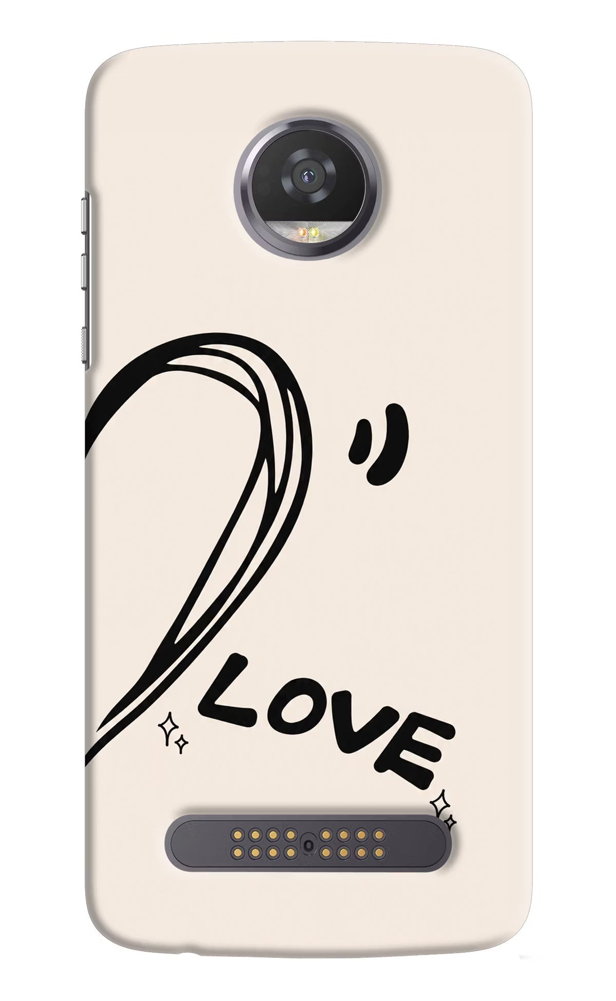 Soul Line Moto Z2 Play Back Cover