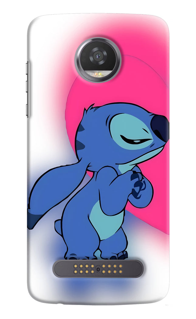 Stitch Hug Moto Z2 Play Hard Case Back Cover by Casekaro