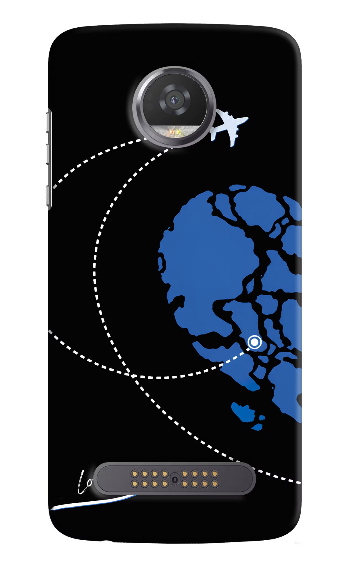 Love Orbit Moto Z2 Play Back Cover