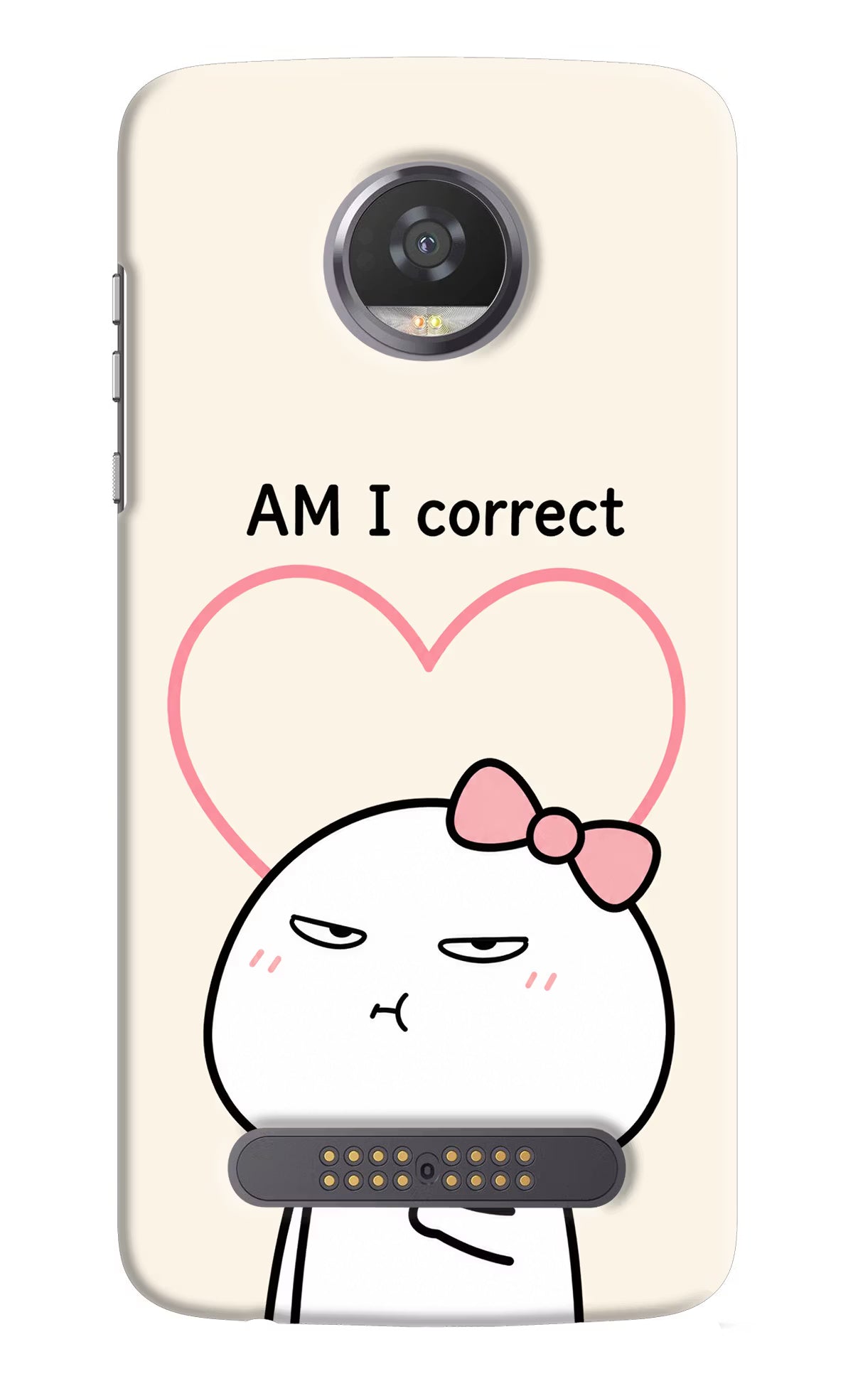 Always Right Moto Z2 Play Back Cover