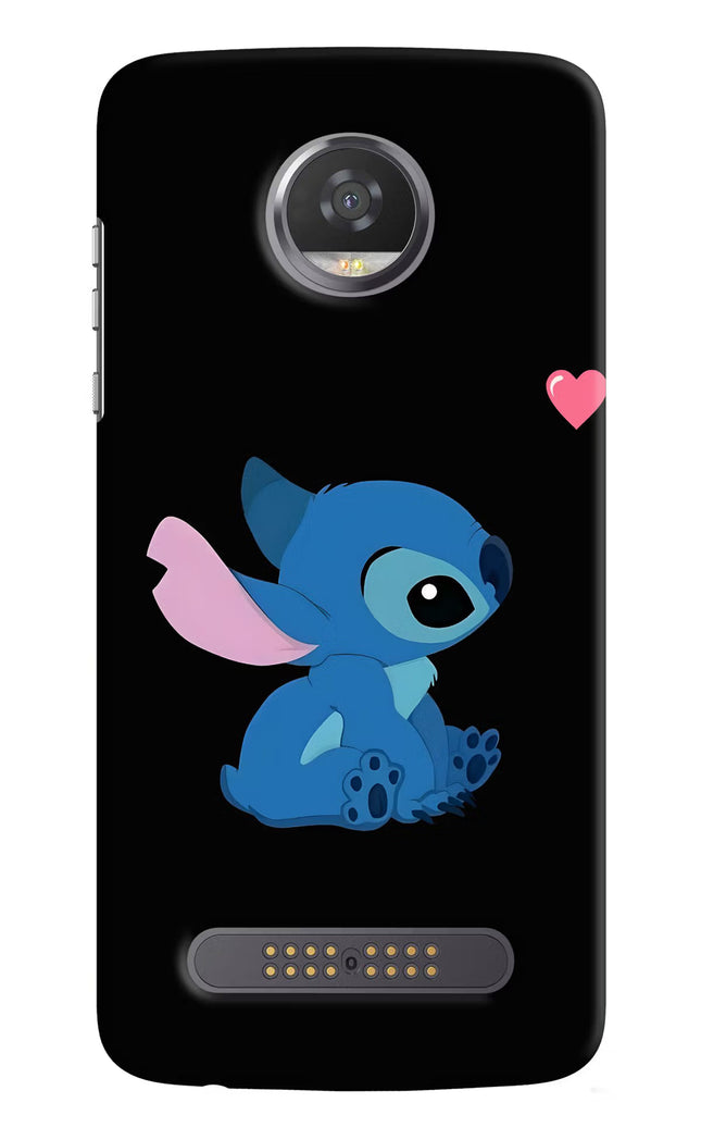 Stitch Crush Moto Z2 Play Hard Case Back Cover by Casekaro