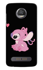 Angel Crush Moto Z2 Play Hard Case Back Cover by Casekaro