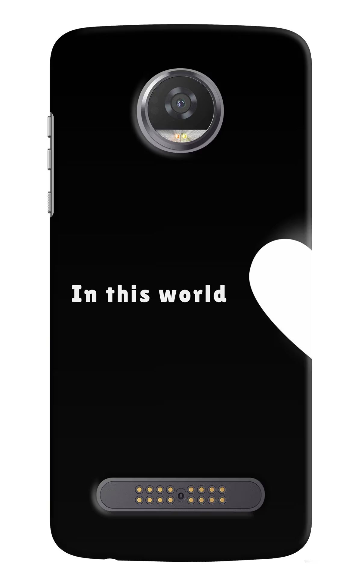 This World Moto Z2 Play Back Cover