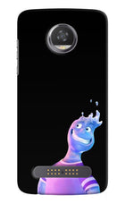 Wade Wave Moto Z2 Play Hard Case Back Cover by Casekaro