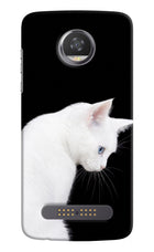 Snow Gaze Moto Z2 Play Hard Case Back Cover by Casekaro