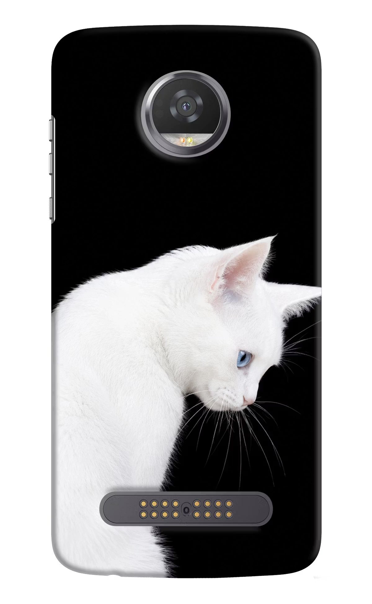 Snow Gaze Moto Z2 Play Back Cover