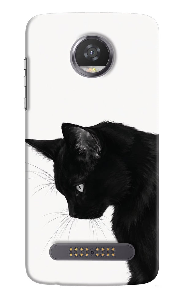 Shadow Gaze Moto Z2 Play Hard Case Back Cover by Casekaro