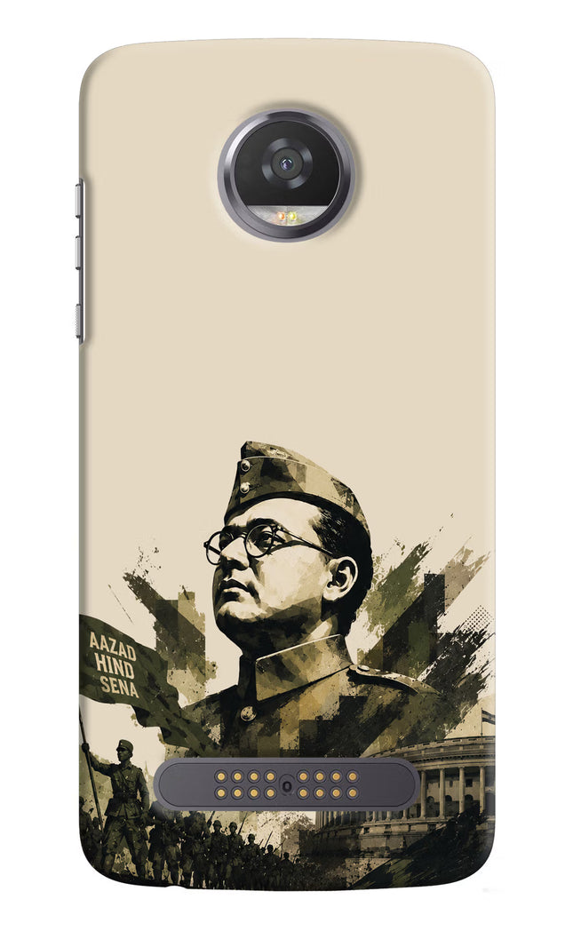 Netaji Rising Moto Z2 Play Hard Case Back Cover by Casekaro