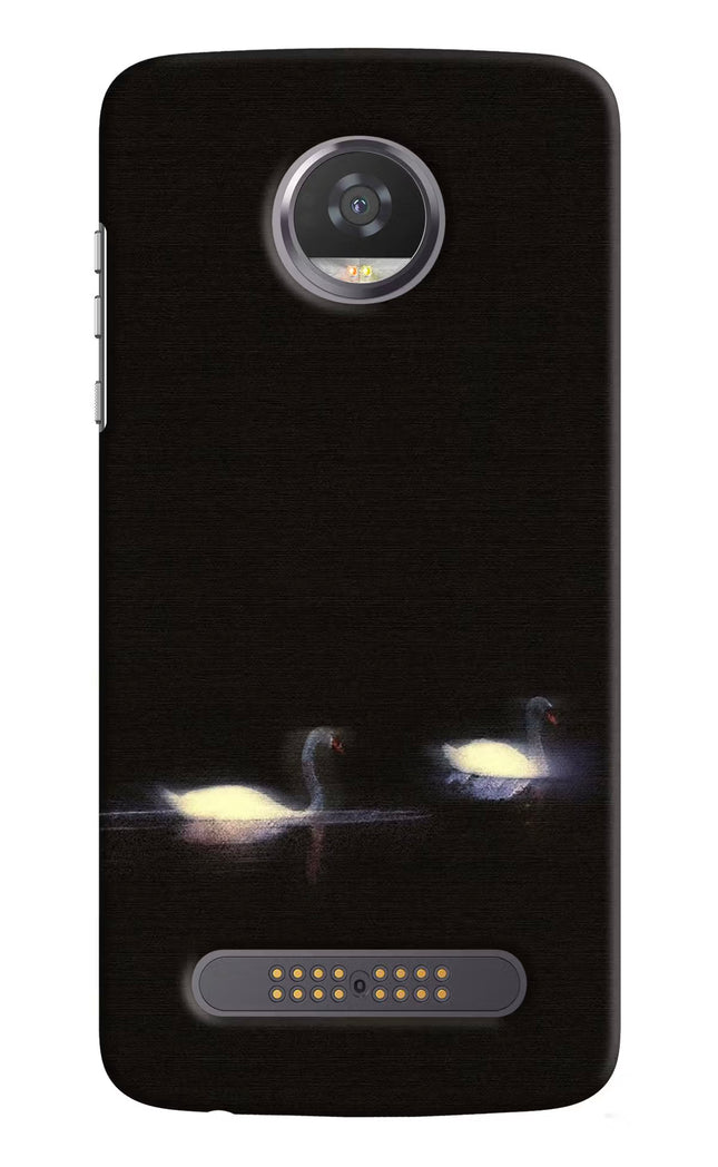Silent Swans Moto Z2 Play Hard Case Back Cover by Casekaro