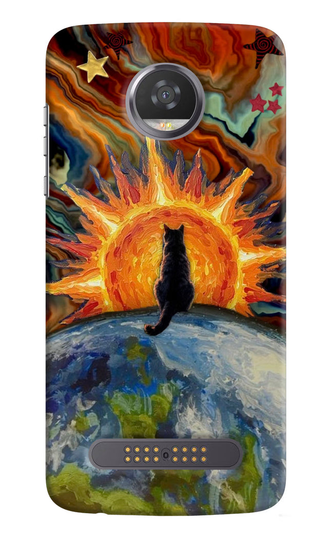 Sunrise Beyond Moto Z2 Play Hard Case Back Cover by Casekaro