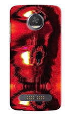 Fire Eye Moto Z2 Play Hard Case Back Cover by Casekaro