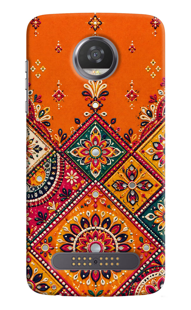 Kutch Glow Moto Z2 Play Hard Case Back Cover by Casekaro