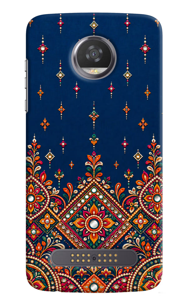 Neel Noor Moto Z2 Play Hard Case Back Cover by Casekaro