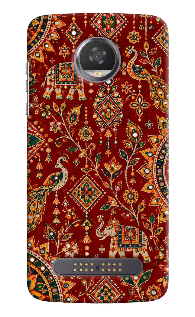 Laal Riwaaz Moto Z2 Play Hard Case Back Cover by Casekaro