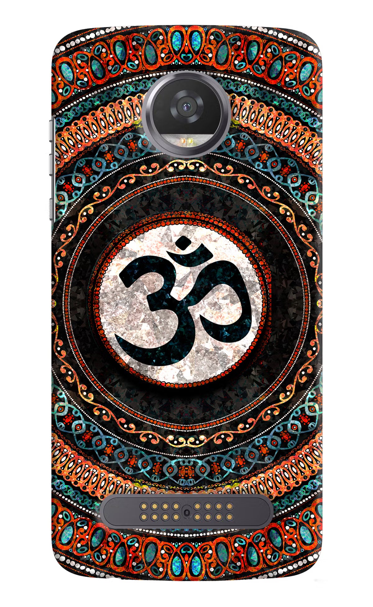 Om Culture Moto Z2 Play Pop Case by Casekaro