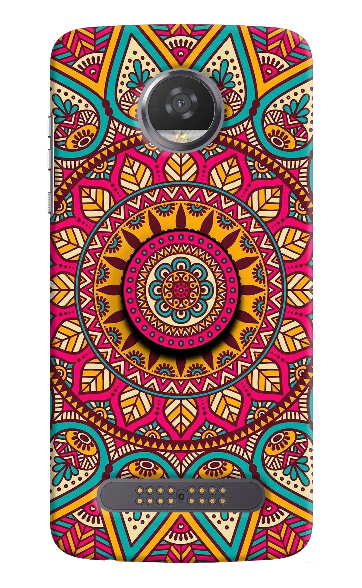 Mandala Moto Z2 Play Pop Case by Casekaro