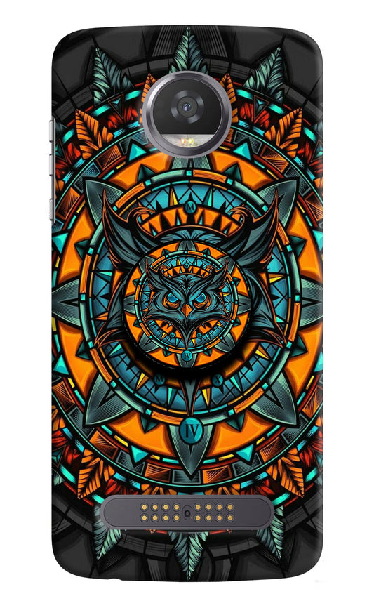 Angry Owl Moto Z2 Play Pop Case by Casekaro