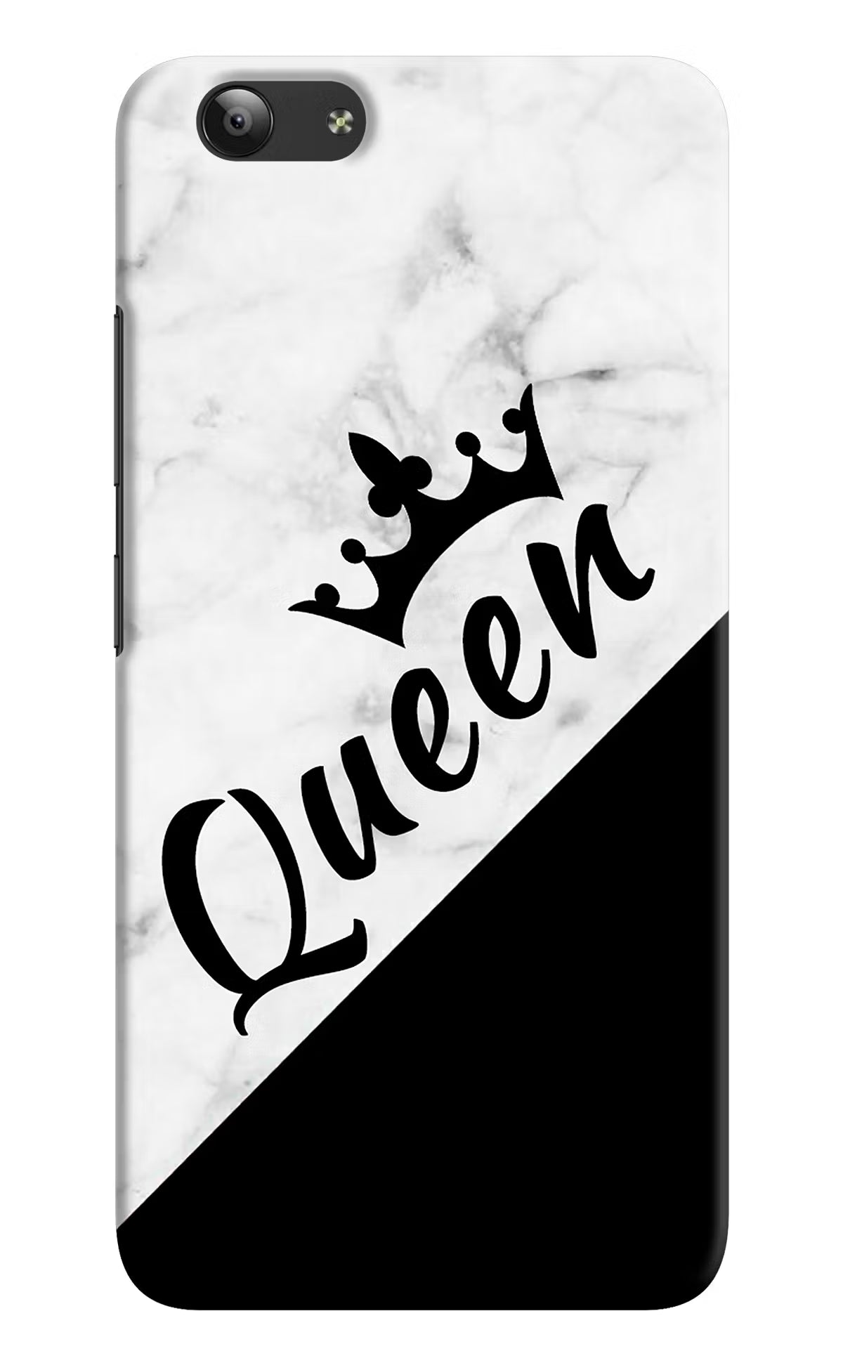 Queen Vivo Y53 Hard Case Back Cover by Casekaro